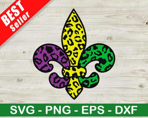 Mardi gras Fleur De Lis SVG