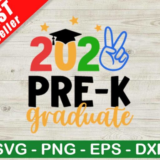 2022 Pre K Graduate SVG