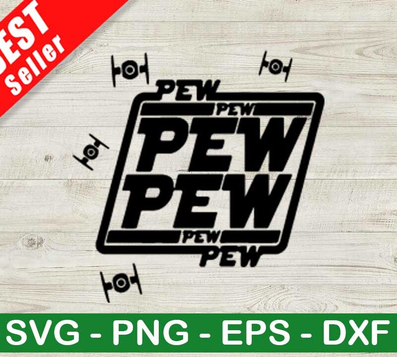 Star Wars Pew Pew SVG