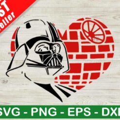 Darth Vader Heart SVG
