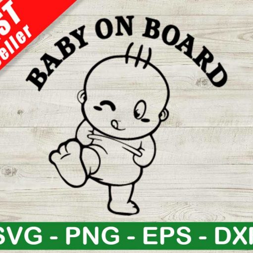 Baby On Board SVG