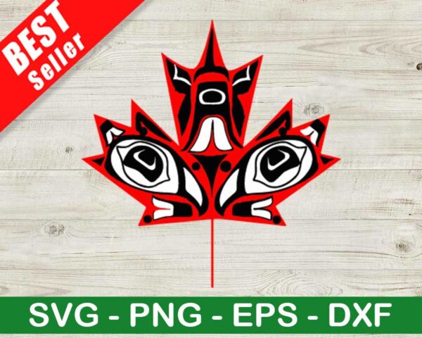 Canada Maple Leaf Native SVG