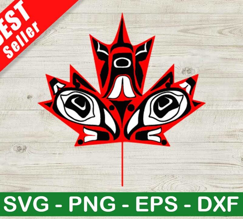 Canada Maple Leaf Native SVG