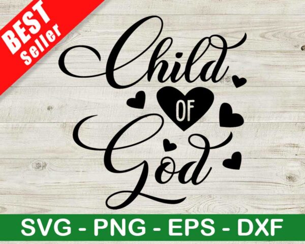 Child Of God SVG