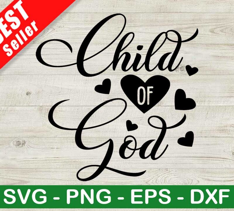 Child Of God SVG