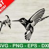 Humming Bird Svg