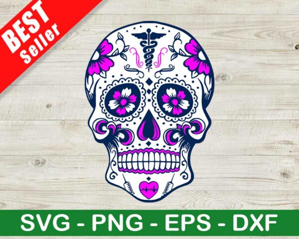 Sugar Skull SVG