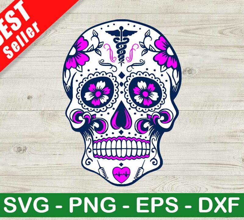 Sugar Skull SVG