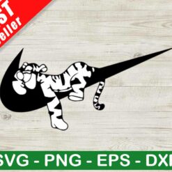 Disney Tigger Nike Logo SVG