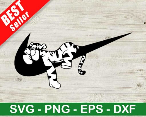 Disney Tigger Nike Logo Svg