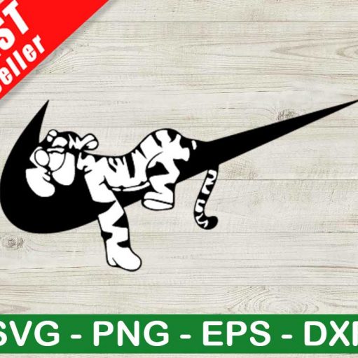 Disney Tigger Nike Logo Svg