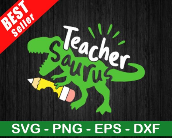 Teacher Saurus SVG