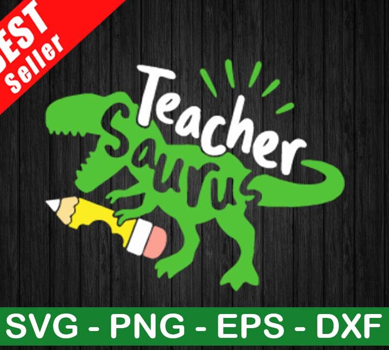 Teacher Saurus SVG