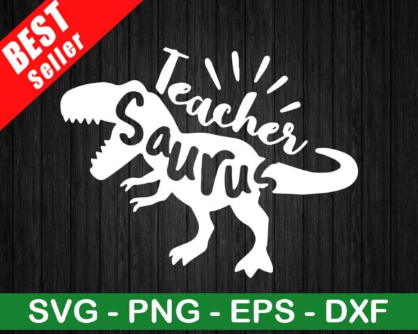 Teachersaurus SVG