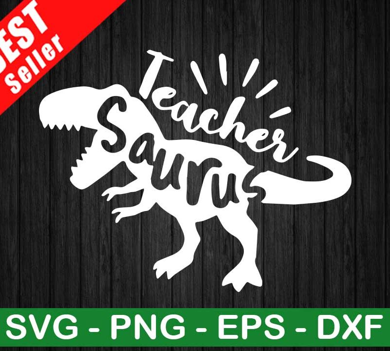 Teachersaurus SVG