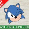 Sonic Face Svg