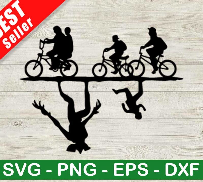 Stranger Things Upside Down SVG