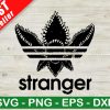 Stranger Things Adidas Logo SVG