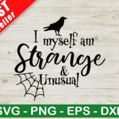 Strange And Unusual SVG, Beetlejuice SVG, Halloween Movies SVG