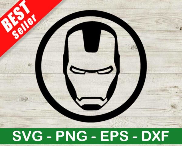 Iron Man Logo SVG