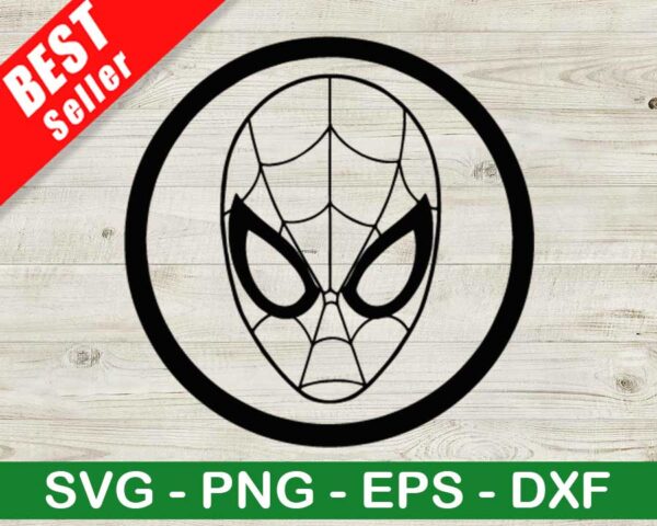 Spiderman Logo SVG