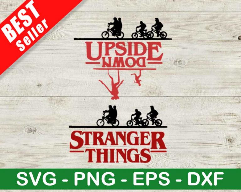 Upside Down Svg, Stranger Things Svg, Movies Svg