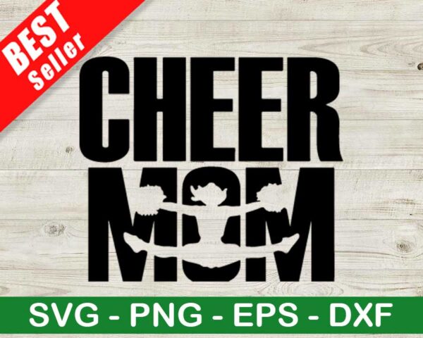 Cheer Mom SVG