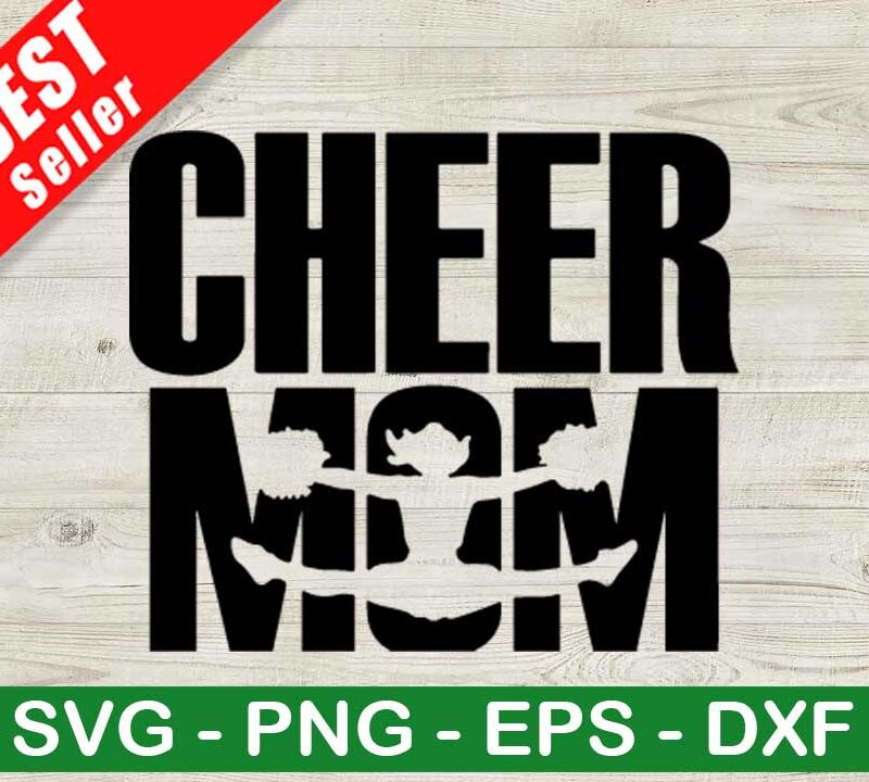 Cheer Mom SVG