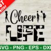 Cheer Life SVG