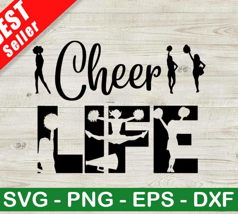 Cheer Life SVG