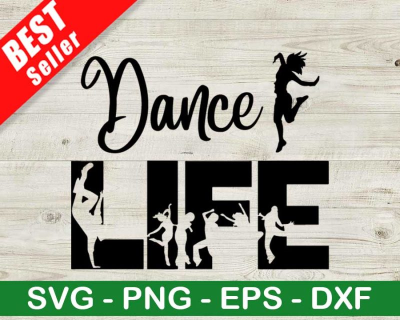 Dance Life Svg, Dance Mom Life Svg, Momlife Svg