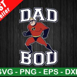 Incredible Dad Bod SVG