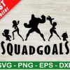Incredible Squad Goals Svg