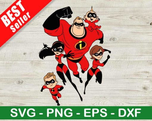 Disney The Incredible SVG