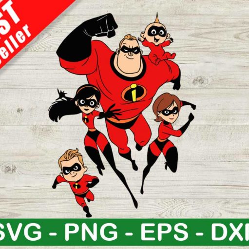 Disney The Incredible SVG