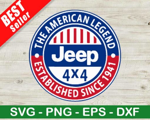 The American Legend Jeep SVG