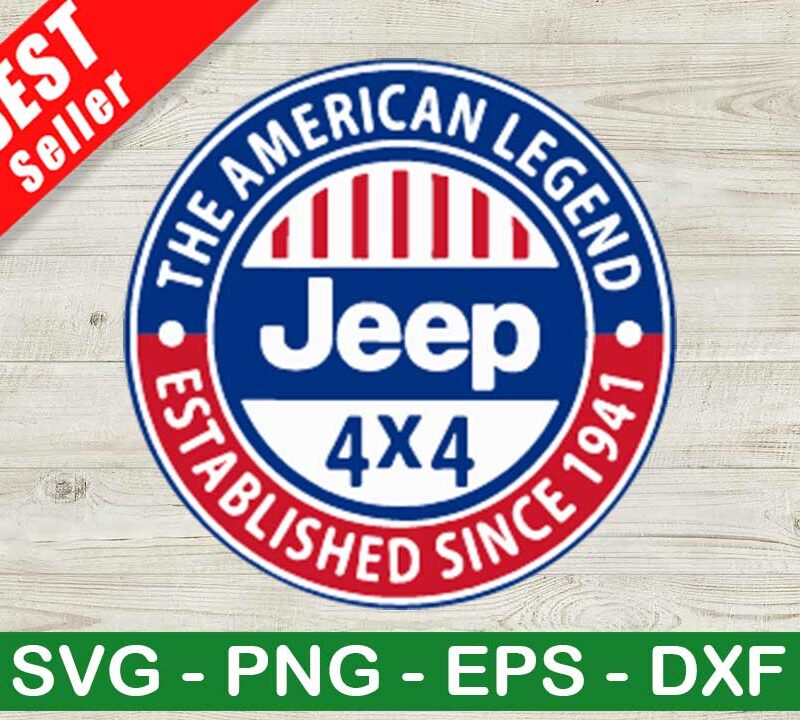 The American Legend Jeep SVG