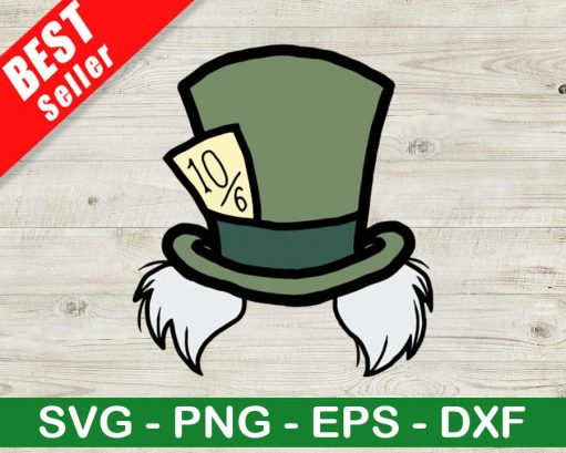 Mad Hatter Hat SVG