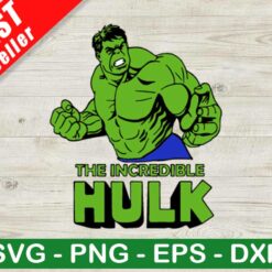 The Incredible Hulk SVG