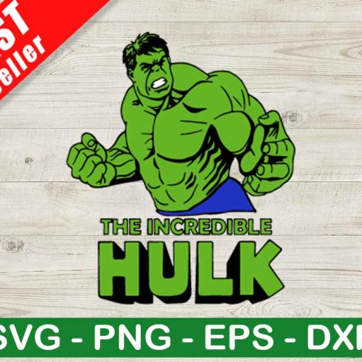 The Incredible Hulk SVG