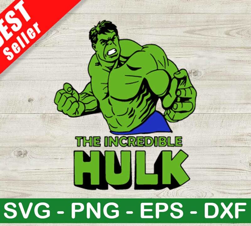 The Incredible Hulk SVG