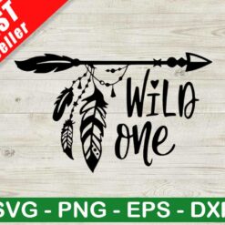 Wild One Arrow SVG