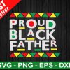 Proud Black Father Svg