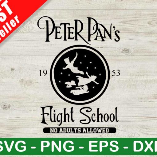Peter Pan's High School SVG, Peter Pan SVG, Disney SVG