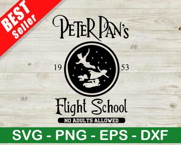 Peter Pan's High School SVG