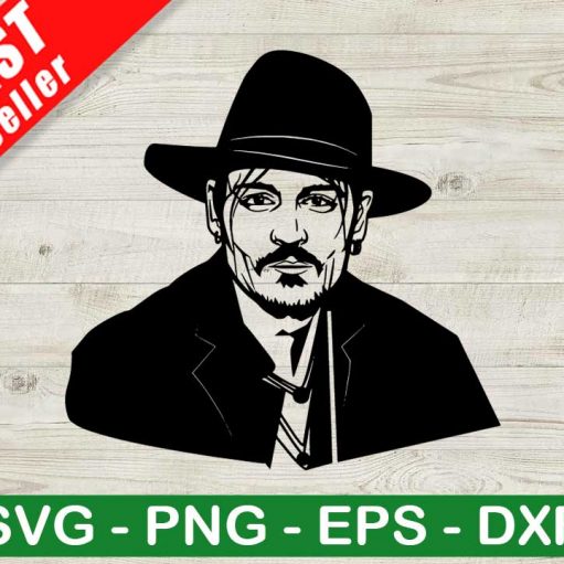 Johnny Depp SVG, Johnny Depp Actor SVG, Mega Pint SVG