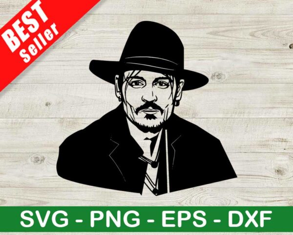 Johnny Depp SVG