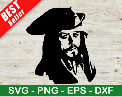 Captain Jack Sparrow Svg