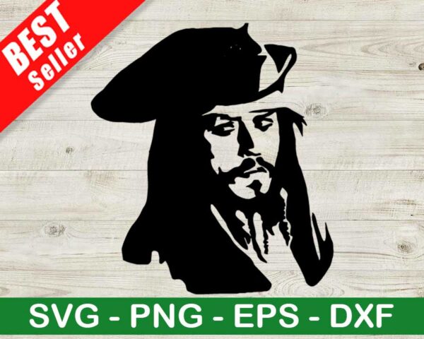 Captain Jack Sparrow SVG