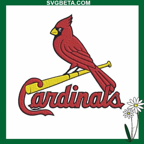 St Louis Cardinals Embroidery Design